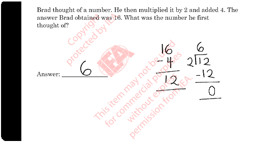 Find Starting Number Sample Answer