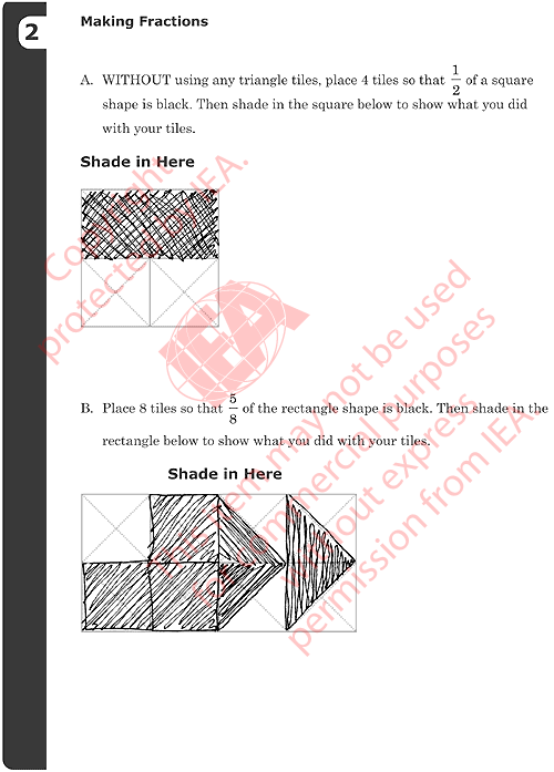 Geometry Tiles Item 2 Sample Answer