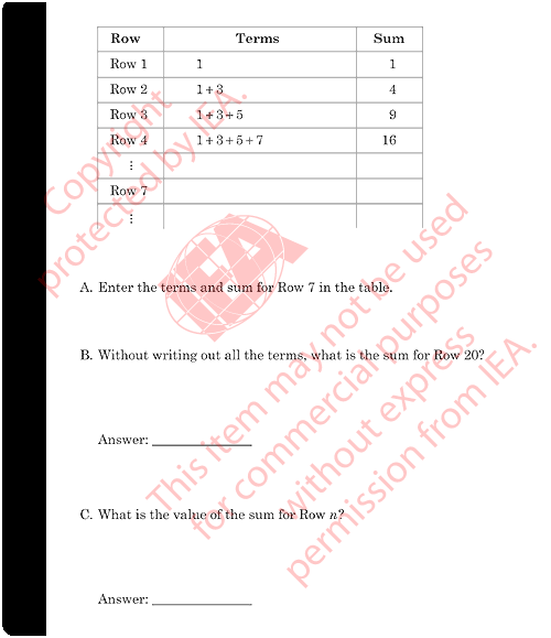 Find Starting Number Item